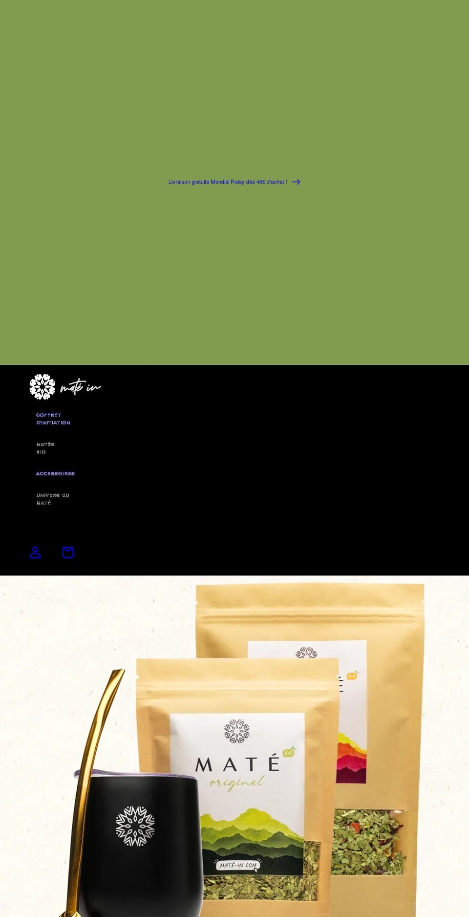 mate-in.com shopify website screenshot
