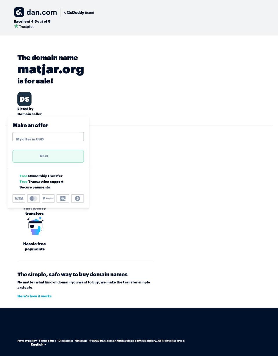 matjar.org shopify website screenshot