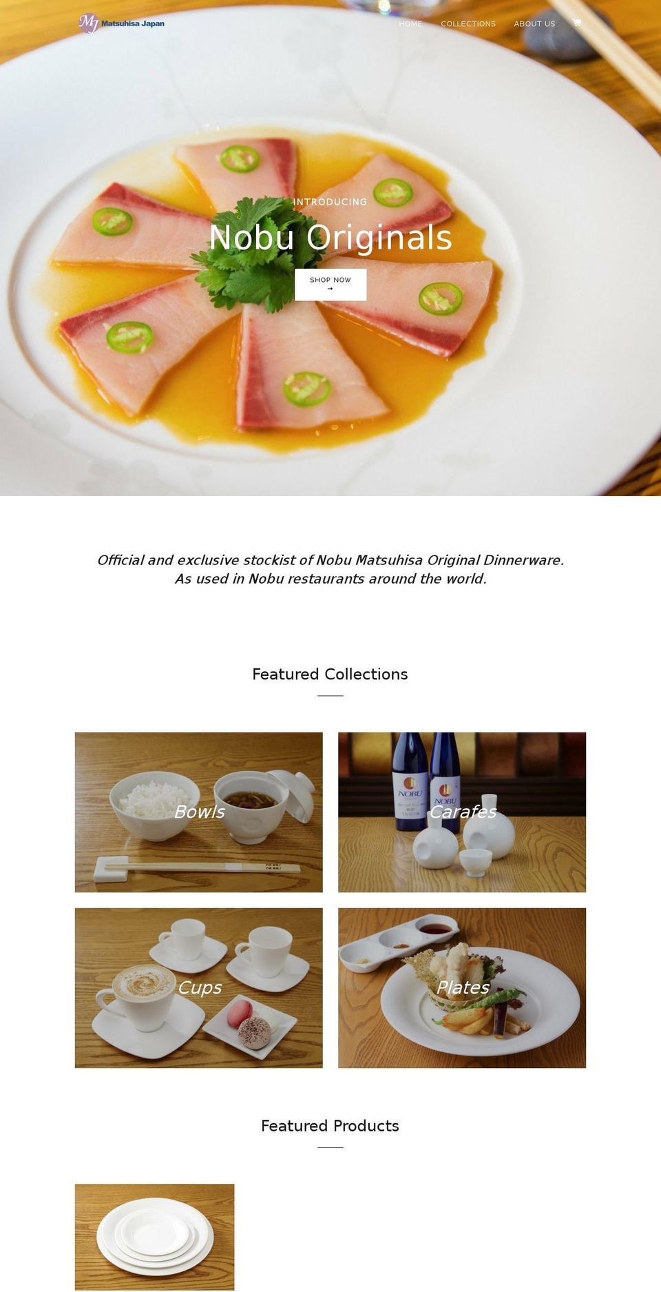matsuhisajapan.com shopify website screenshot