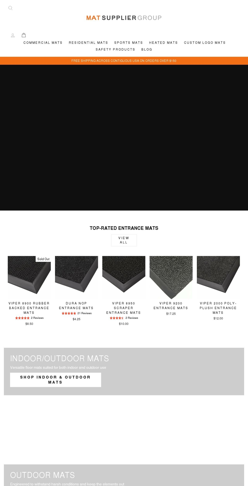 matsupplier.com shopify website screenshot