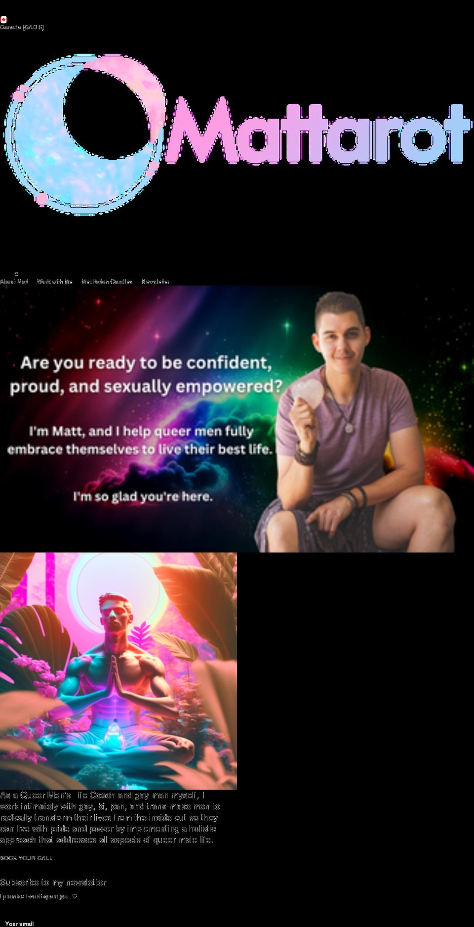 mattarot.com shopify website screenshot