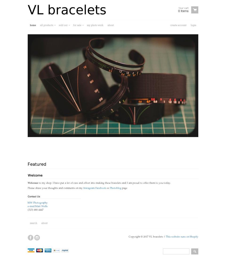 mattwellsphoto.com shopify website screenshot