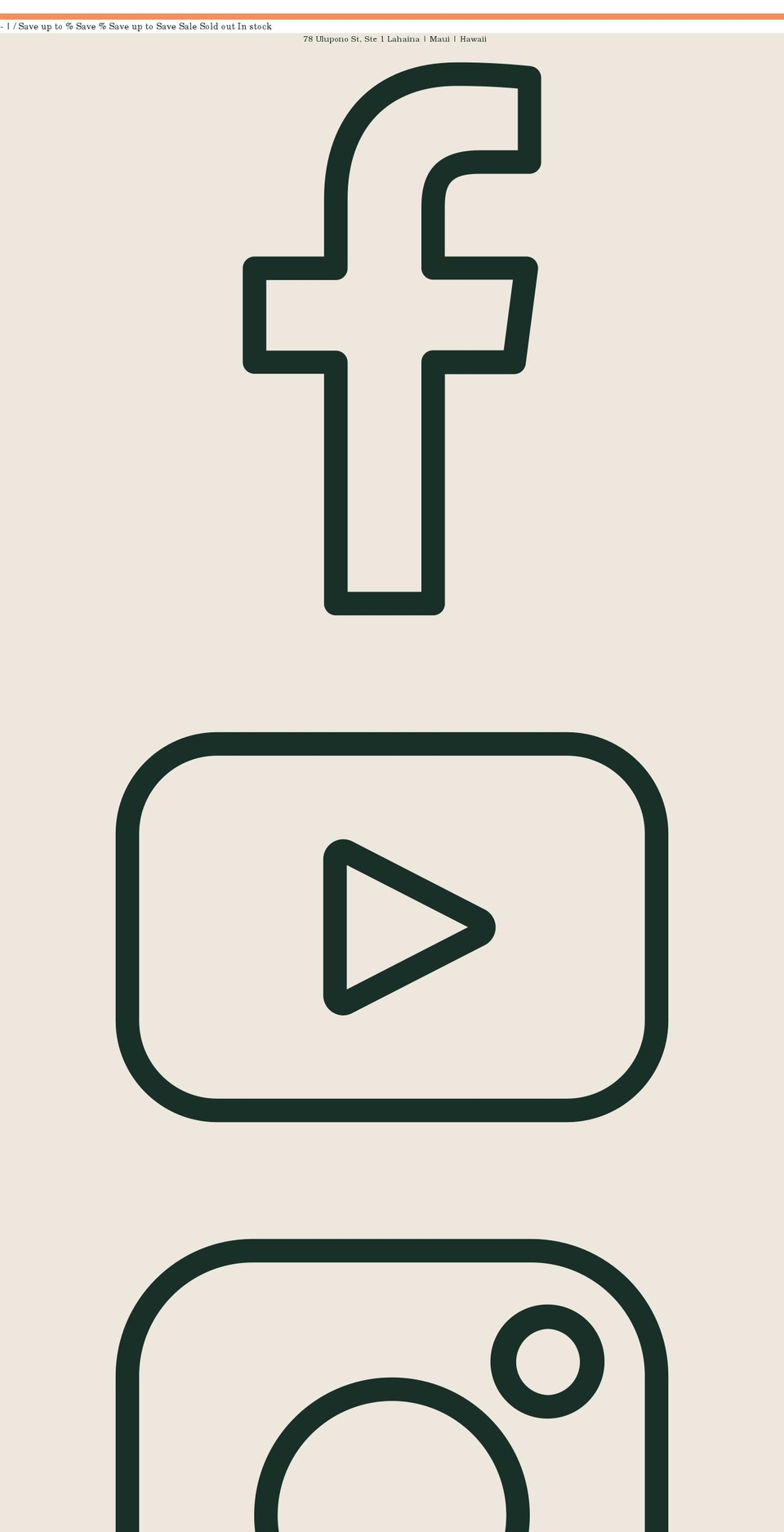 mauichocolatefactory.com — Shopify storefront screenshot