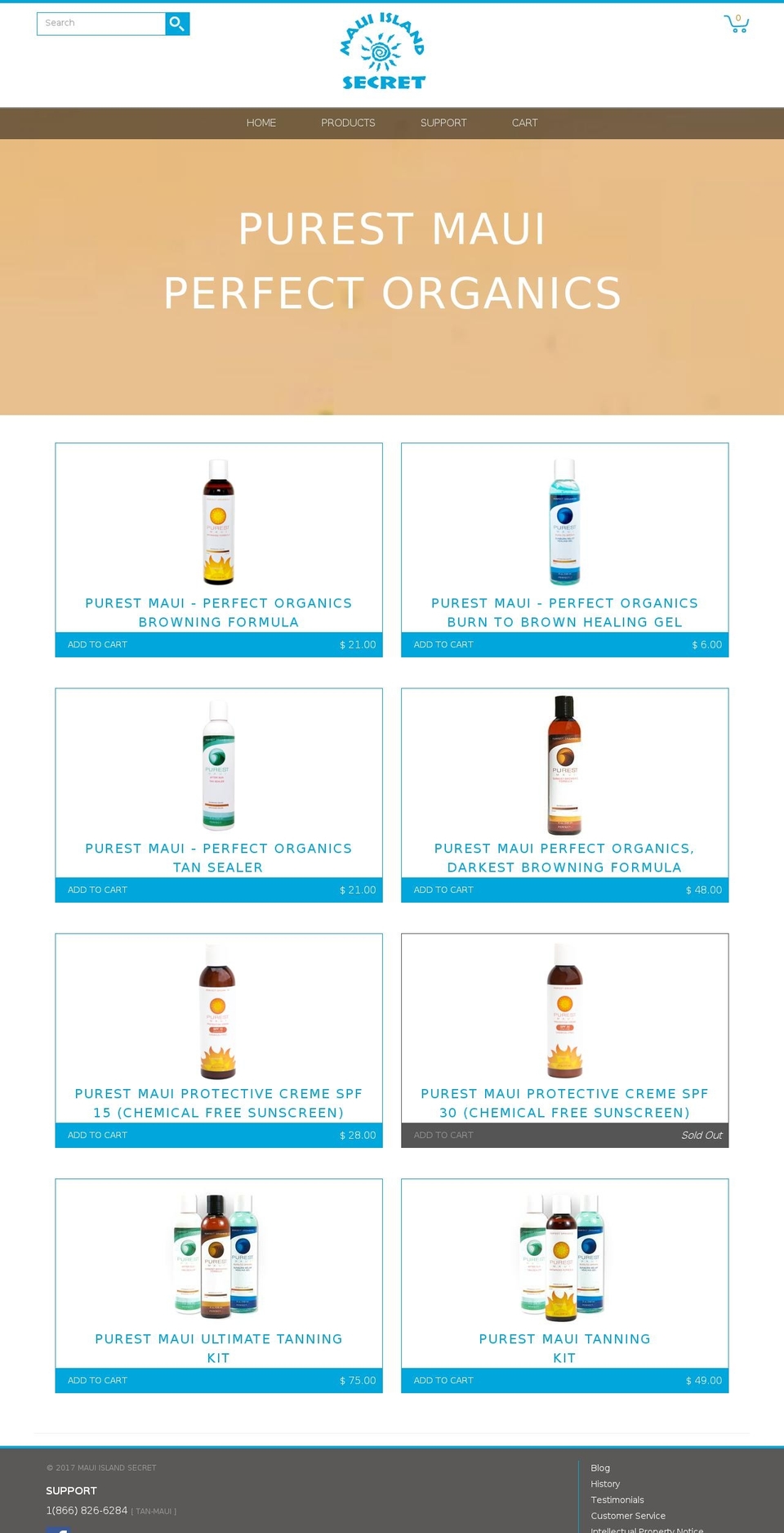 Maui Island Secret 2014 Shopify theme site example mauiperfecto.com