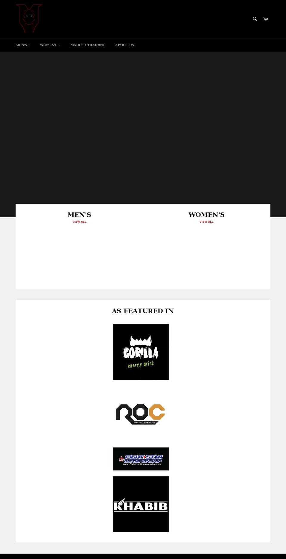 maulermma.com shopify website screenshot