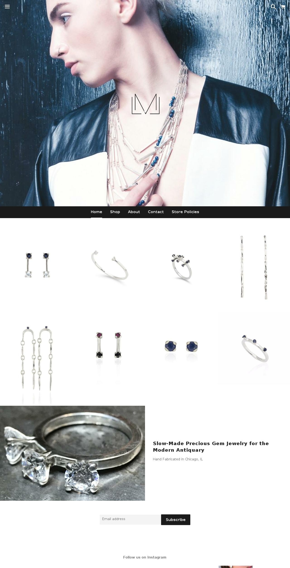 mauralenahan.com — Shopify storefront screenshot
