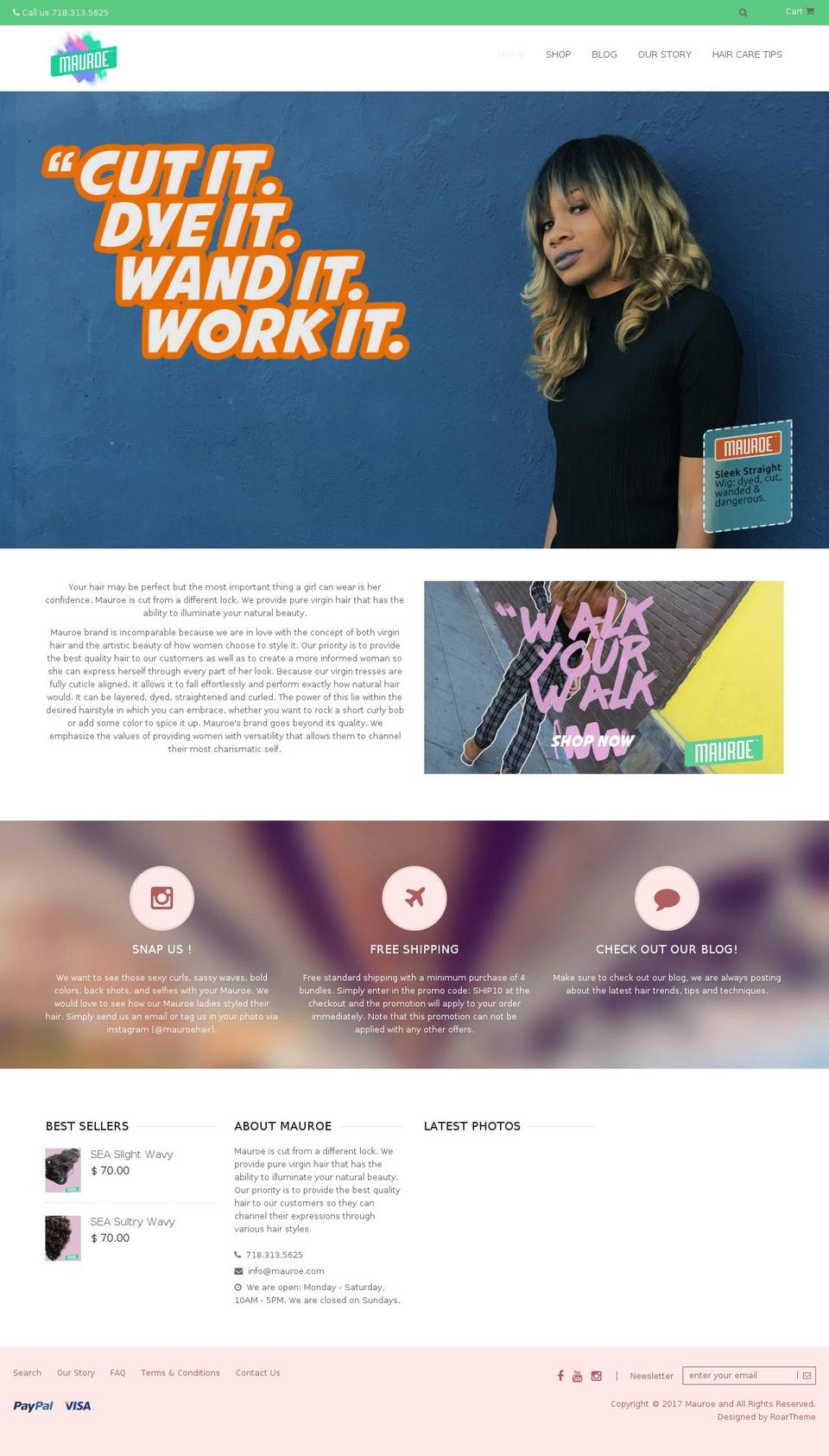 rt-queen4-v1-0-4 Shopify theme site example mauroe.com