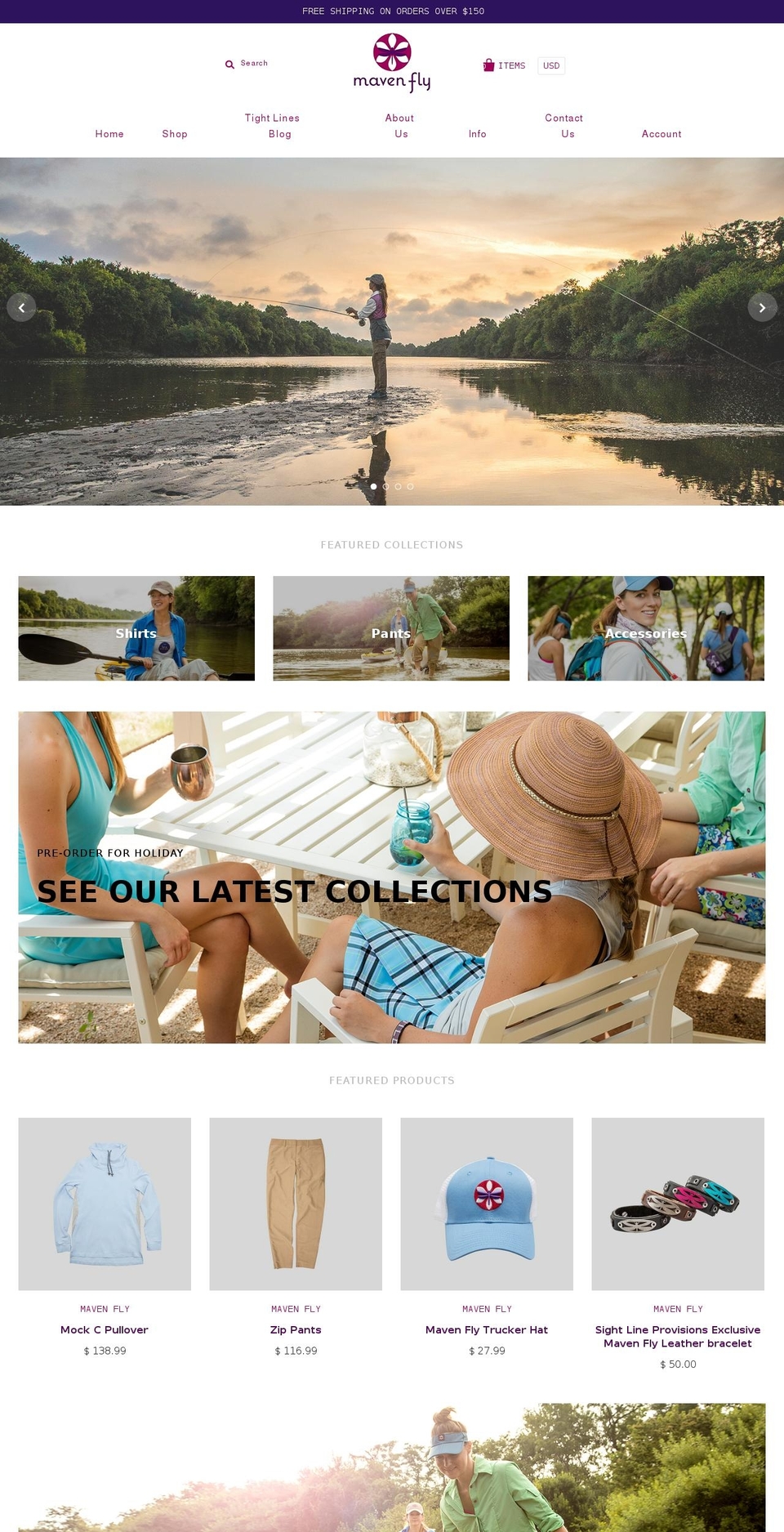mavenfly.com shopify website screenshot