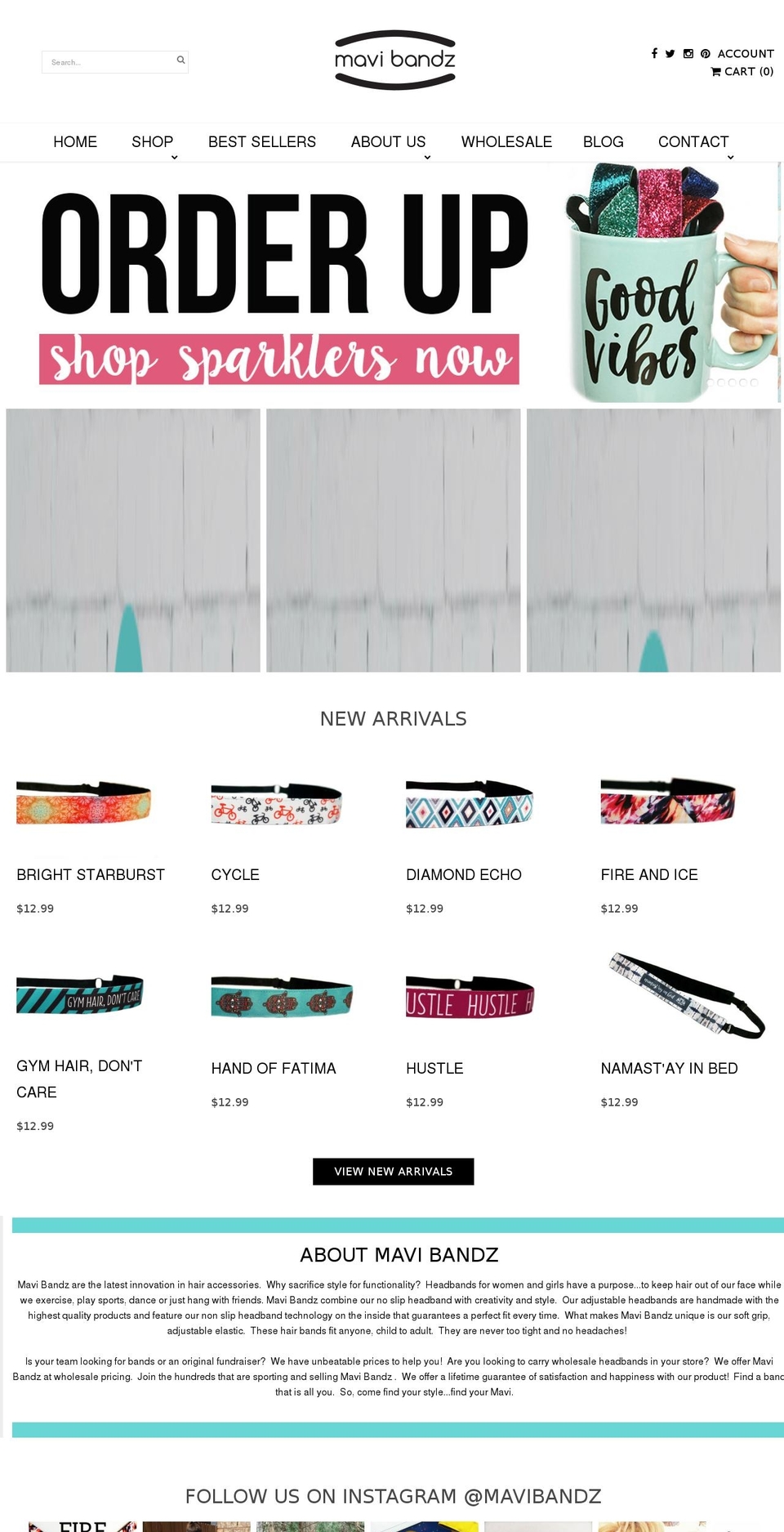 londonnew Shopify theme site example mavibands.com
