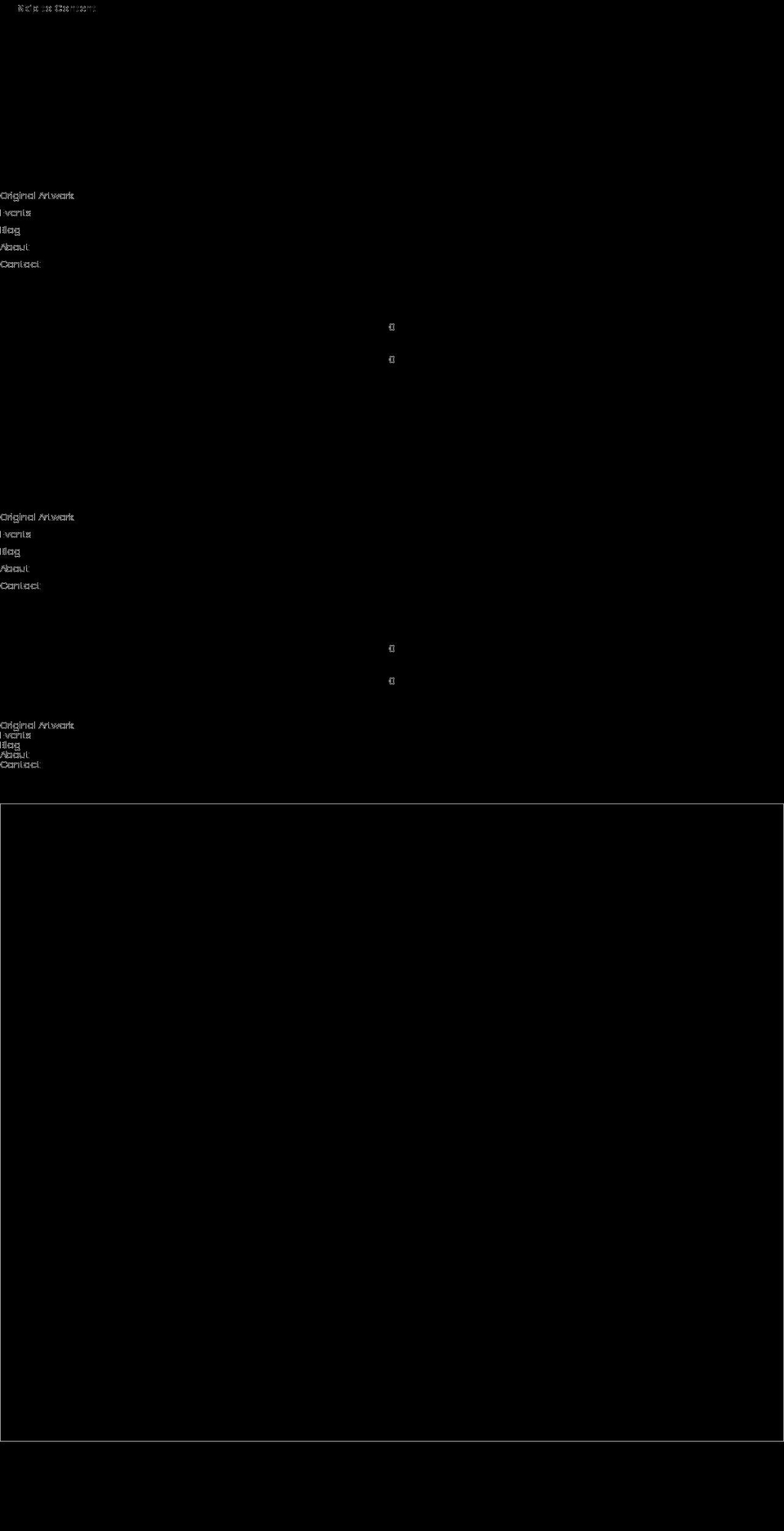 mawalshstudio.com — Shopify storefront screenshot