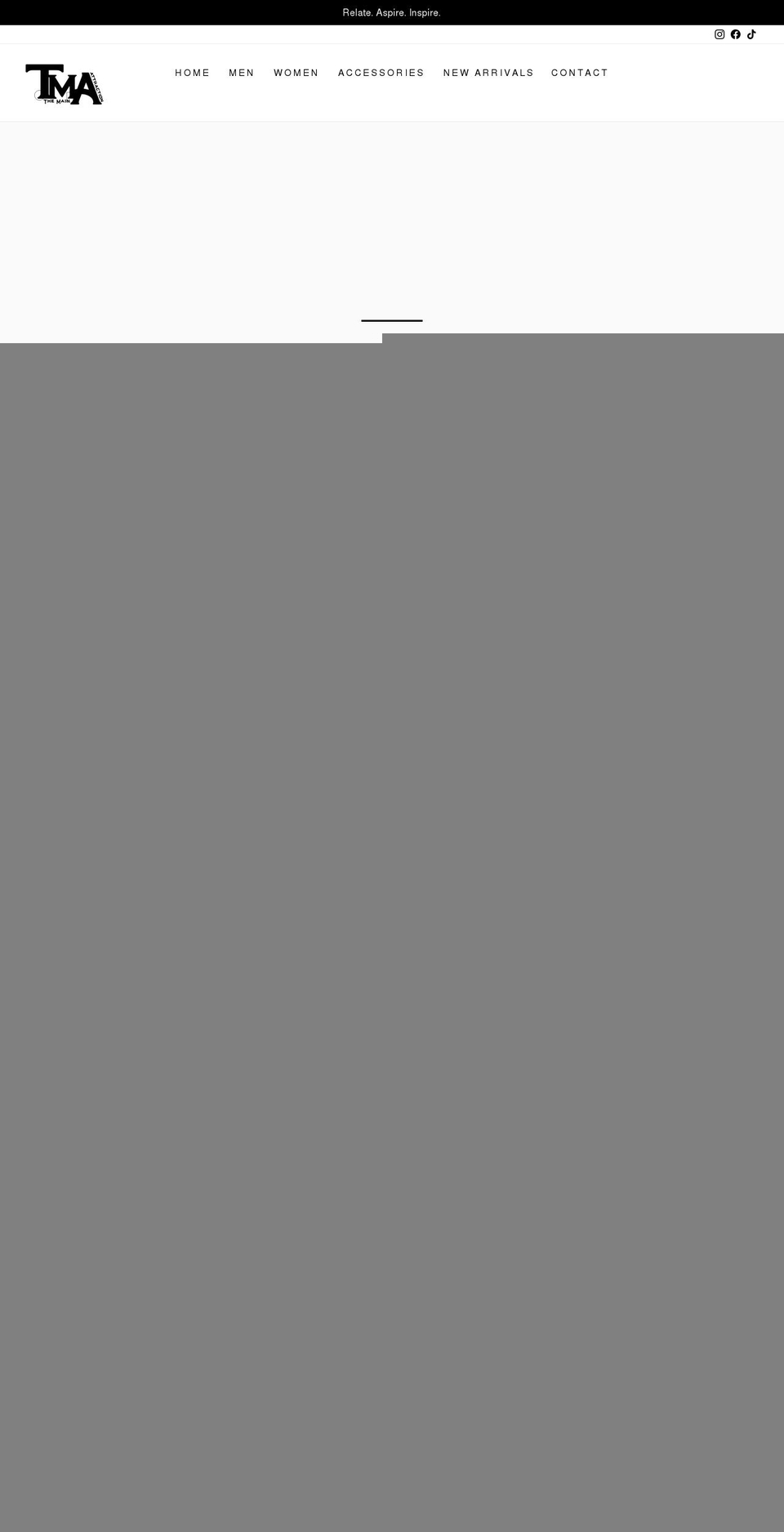 max-and-modern.myshopify.com shopify website screenshot