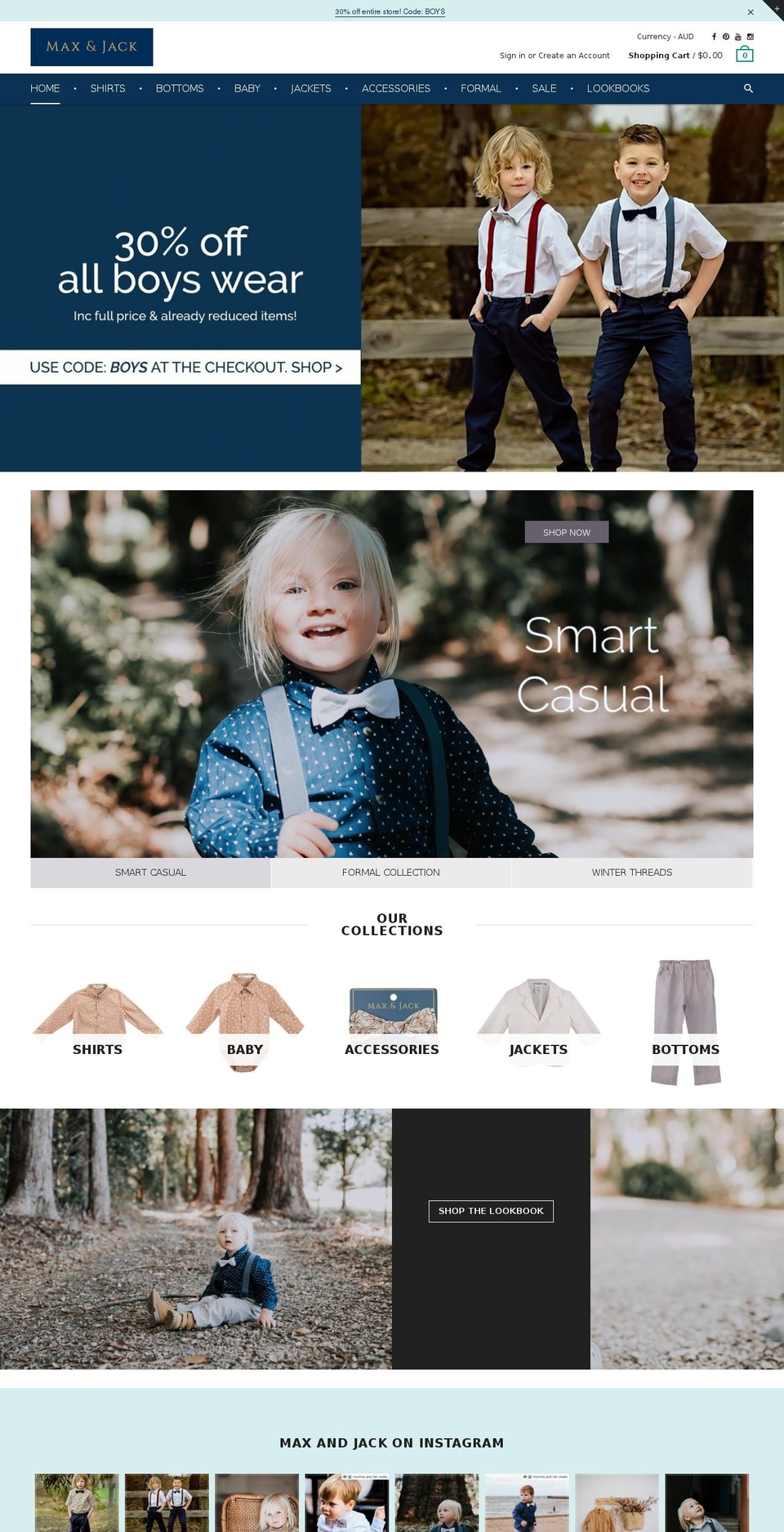 USE-rt-material-v1-5 Shopify theme site example maxandjack.net