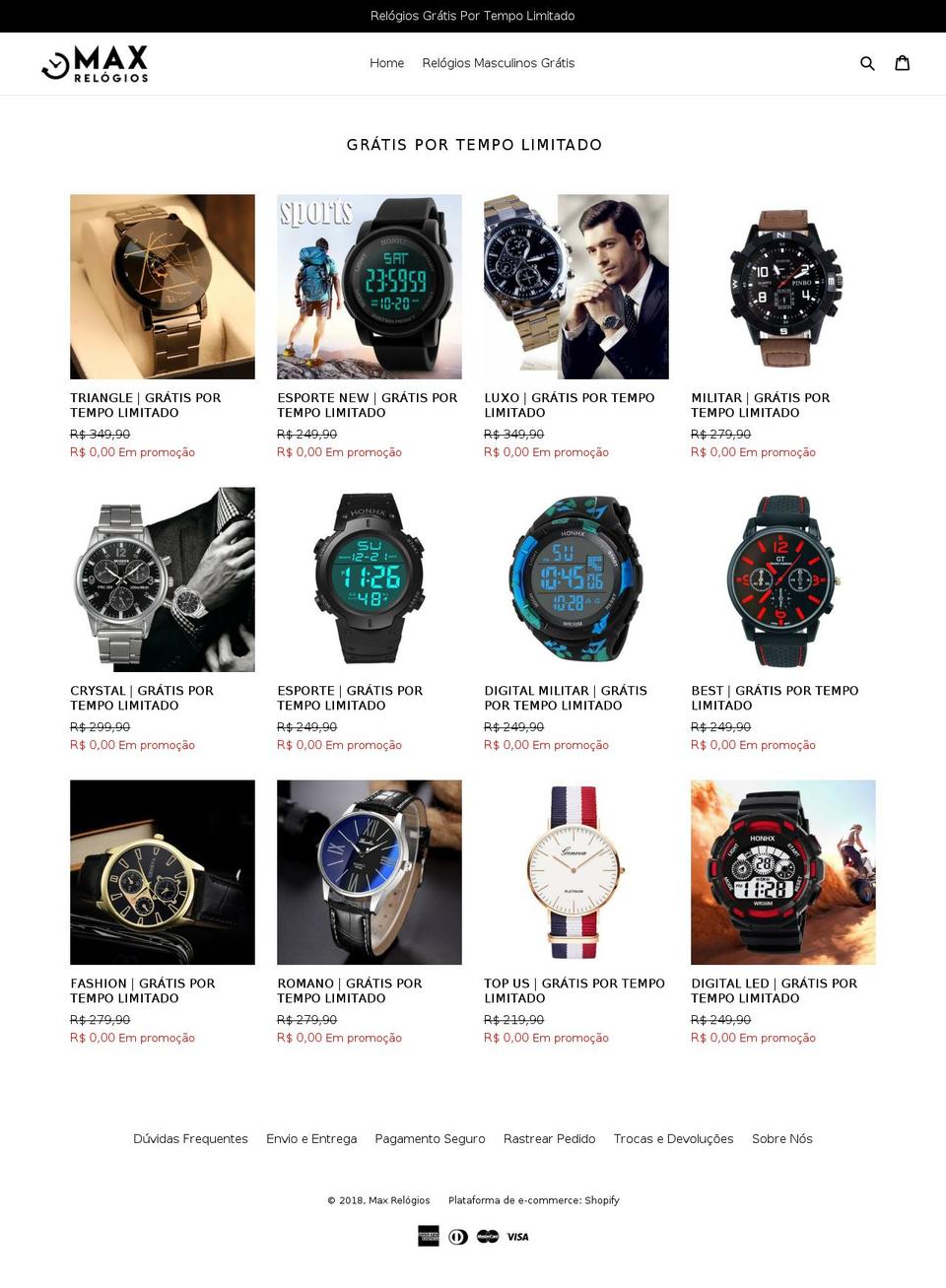 maxestilo.com shopify website screenshot