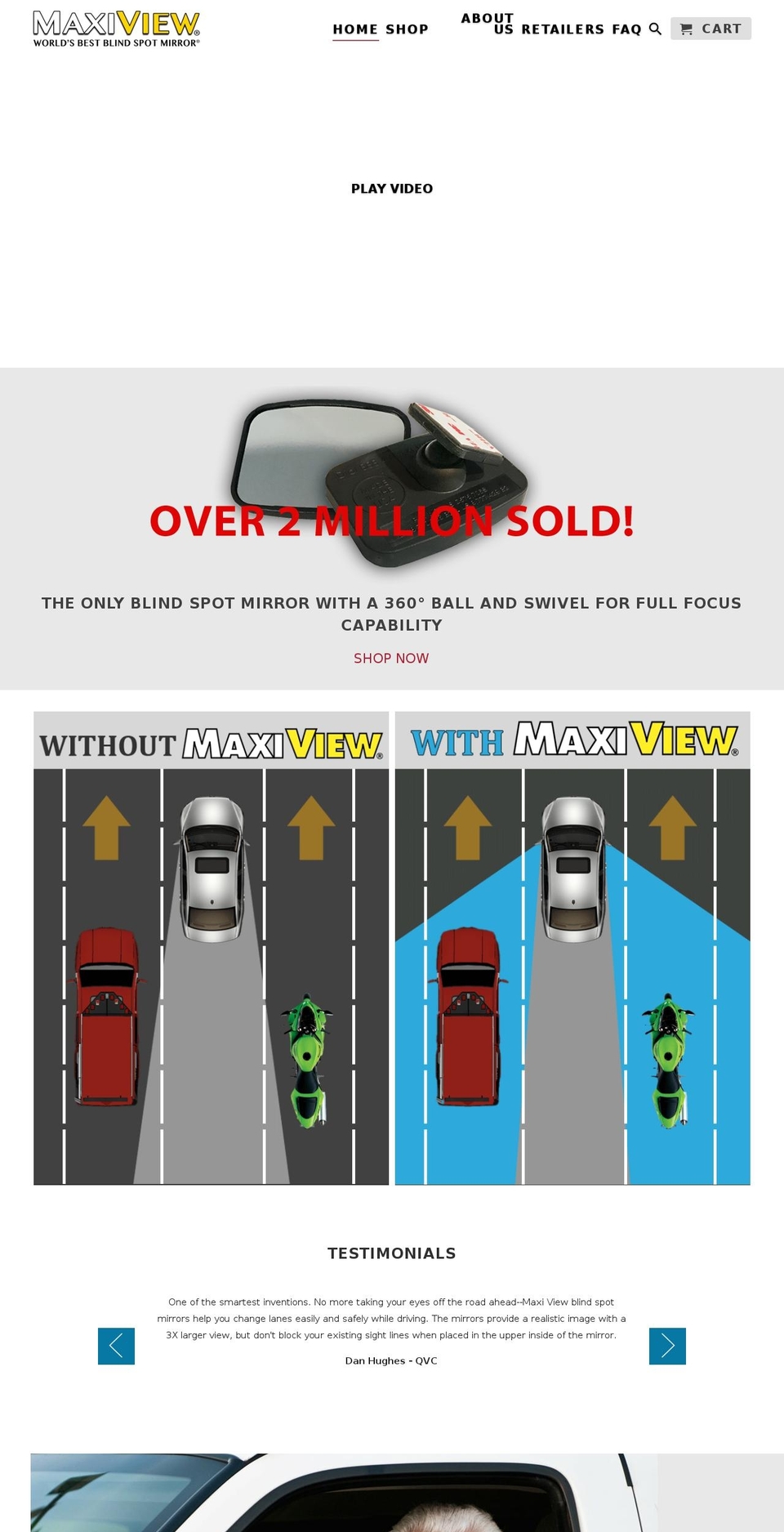 maxi-viewmirror.com — Shopify storefront screenshot