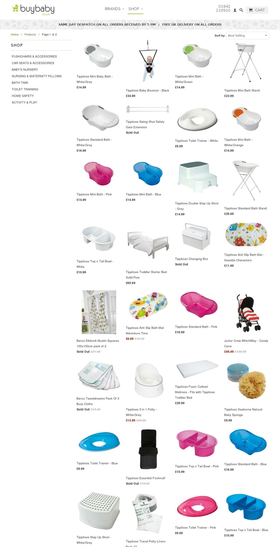 maxicarseat.com shopify website screenshot