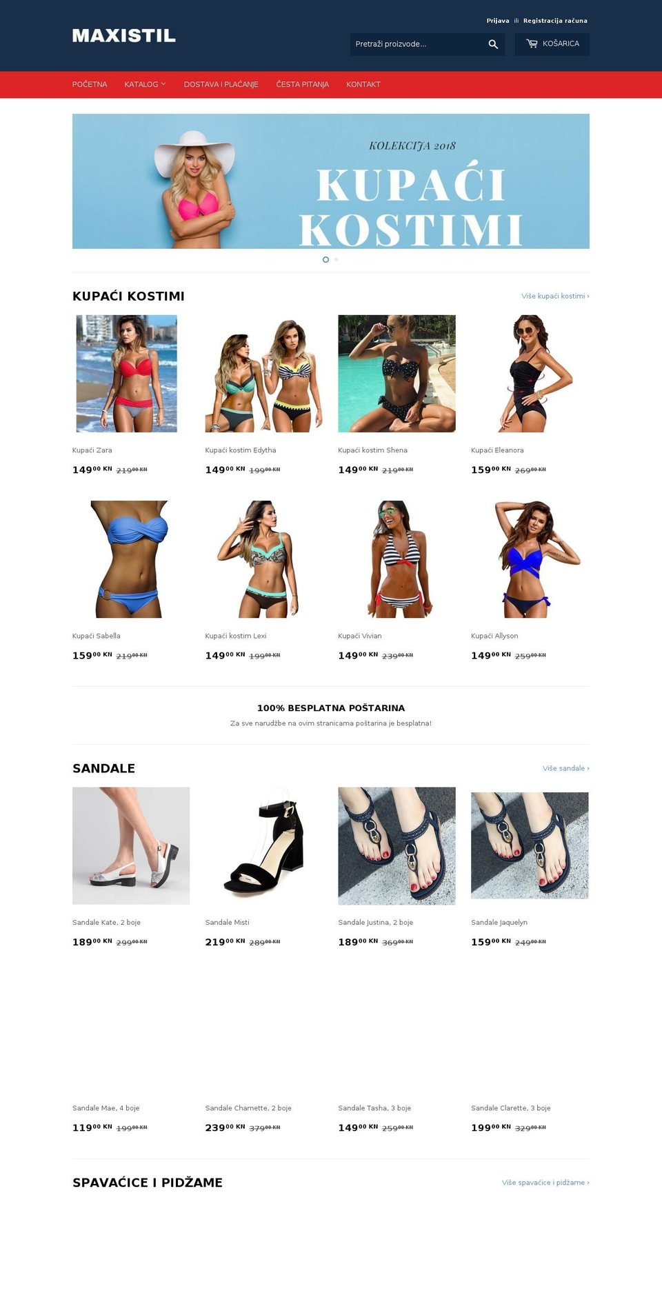maxistil.com shopify website screenshot