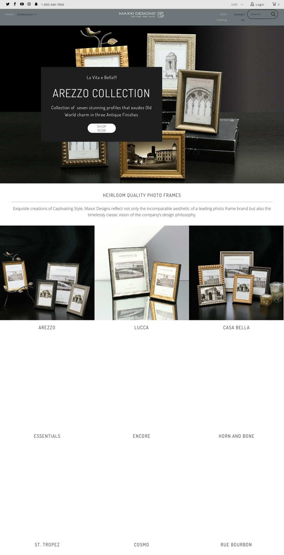 maxxiphoto.com shopify website screenshot