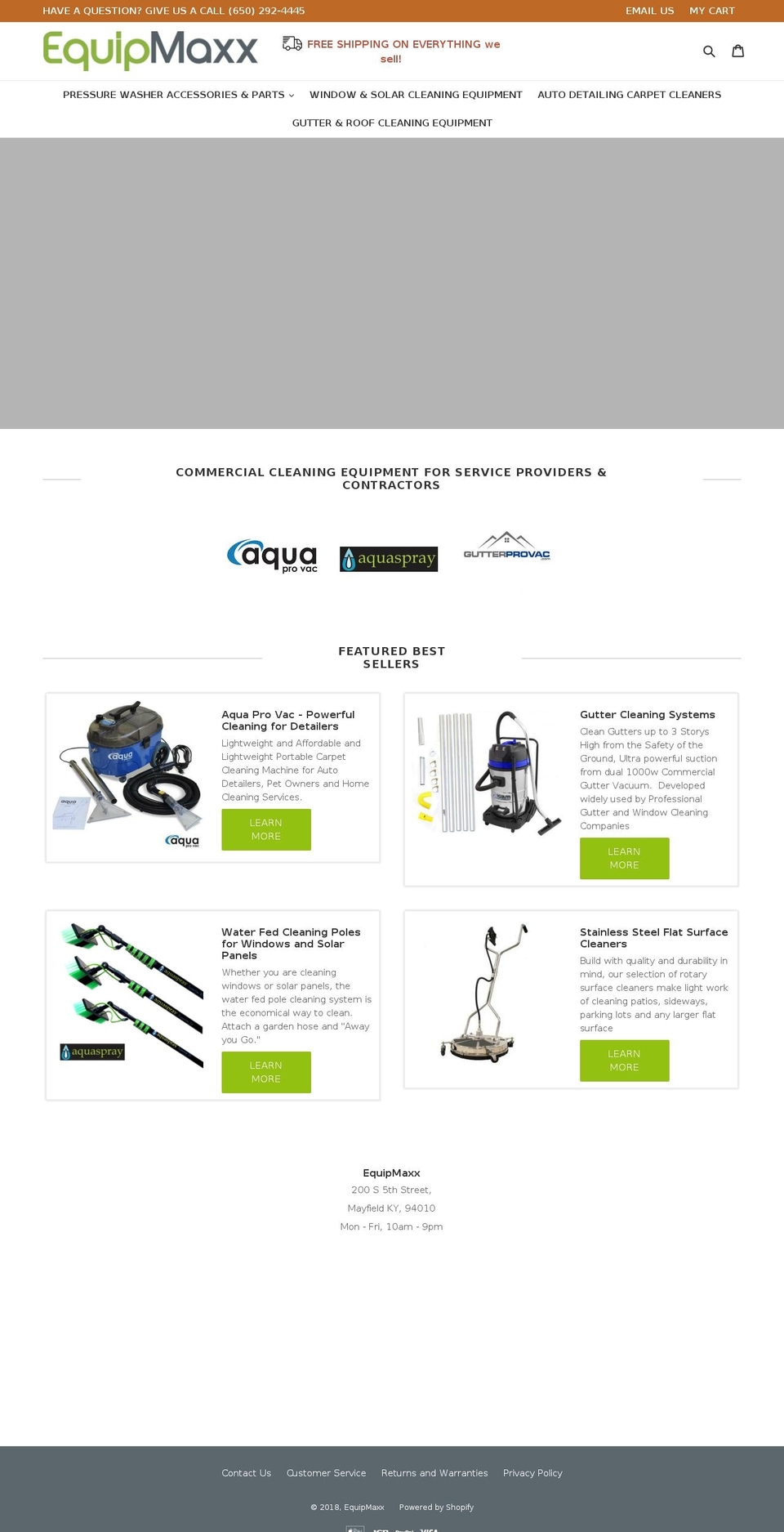 maxxusindustries.com shopify website screenshot