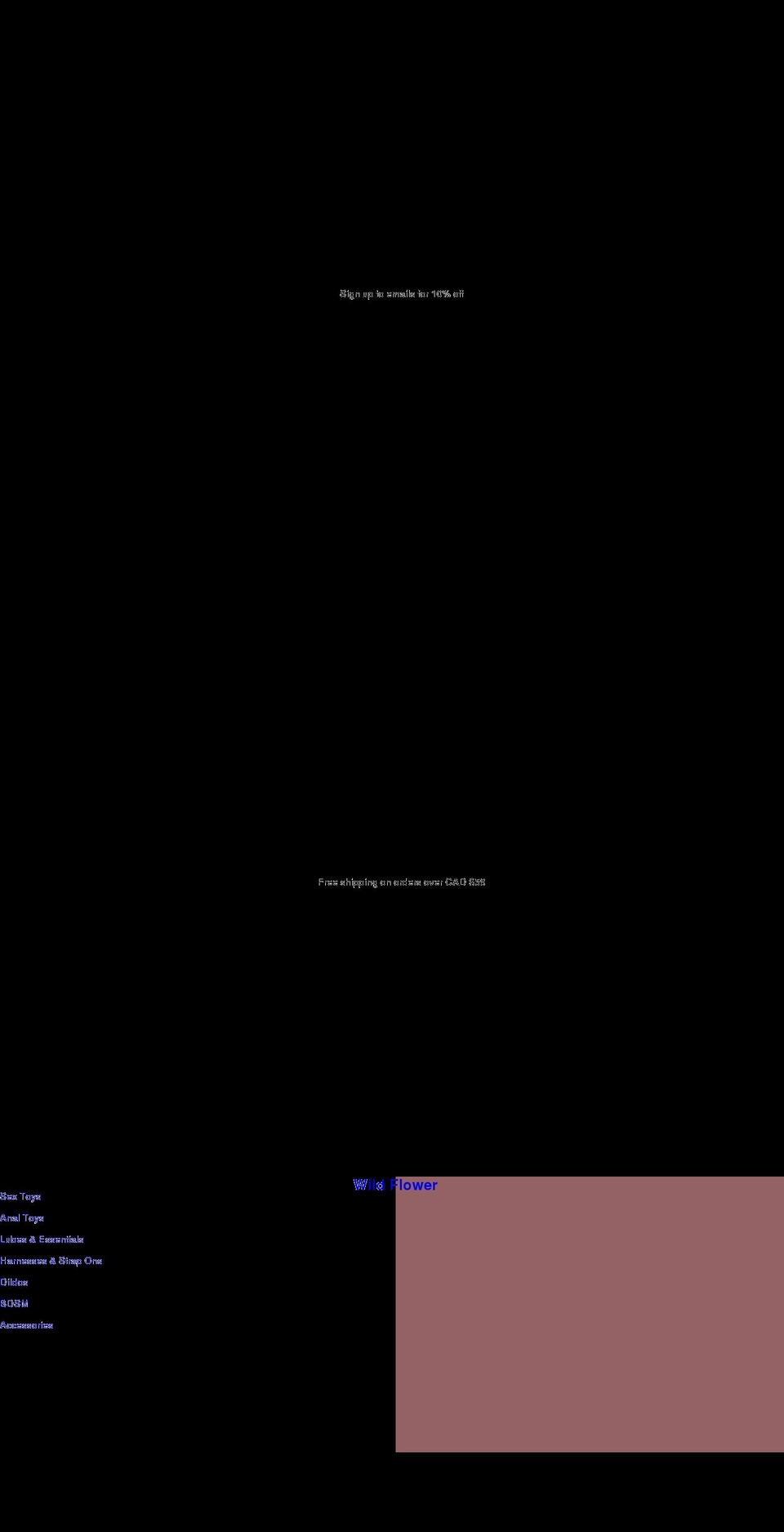 mayablue.ca shopify website screenshot