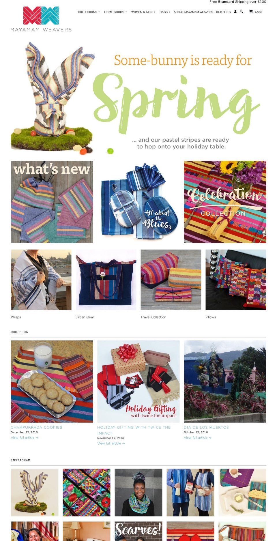 mayamamweavers.com shopify website screenshot