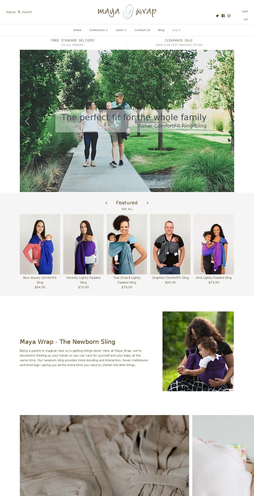 mayawrap.com shopify website screenshot
