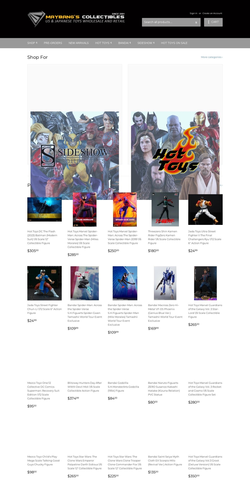 maybang.com shopify website screenshot