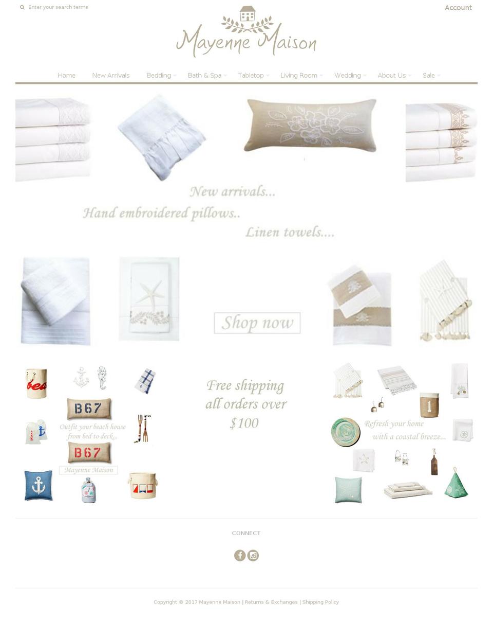 mayennemaison.com shopify website screenshot
