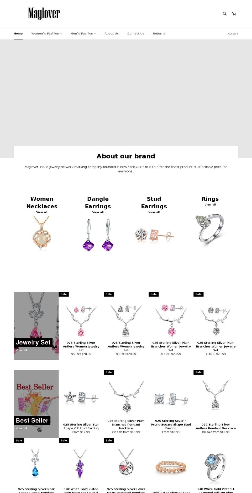 maylovers.com — Shopify storefront screenshot