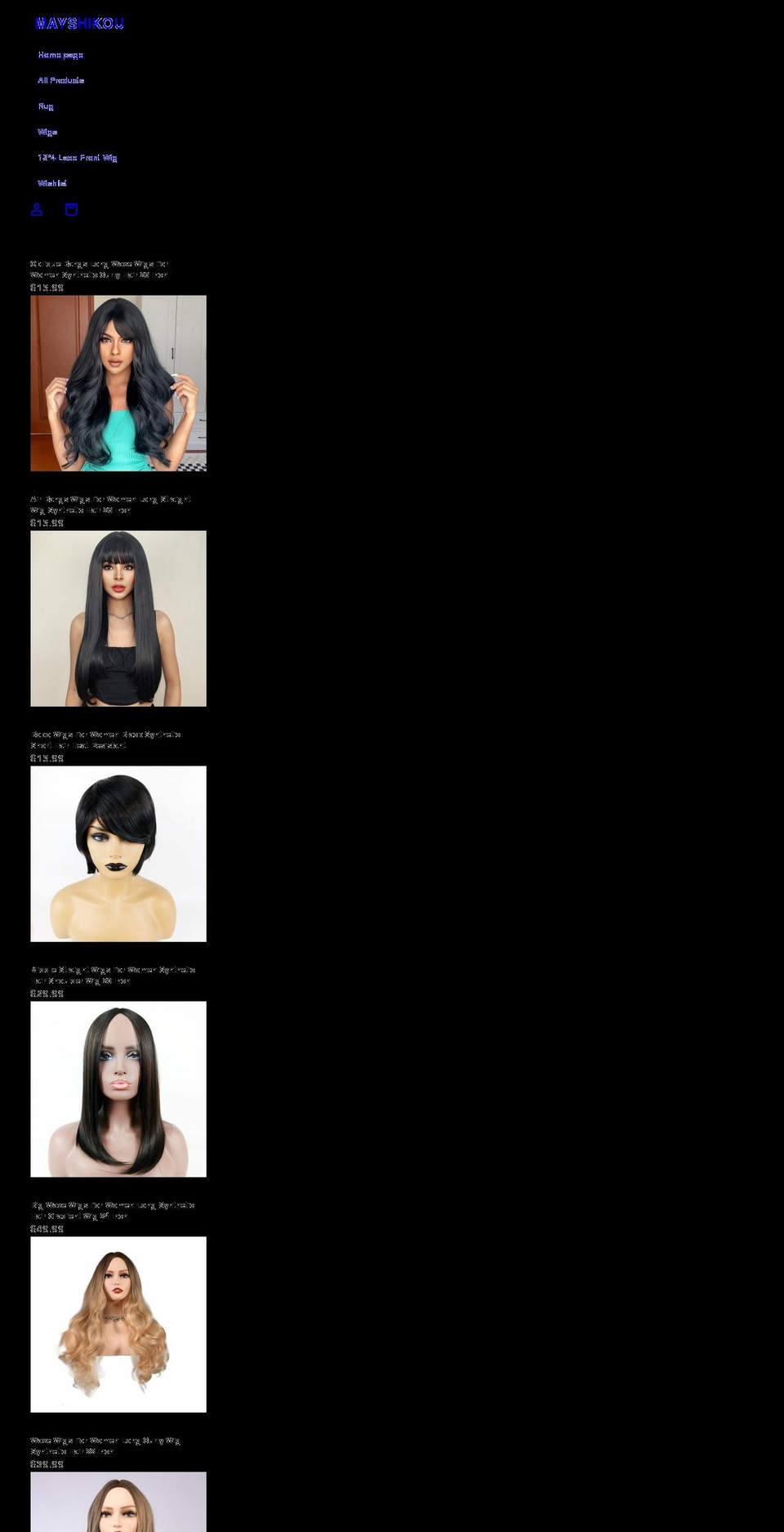 mayshikou.com shopify website screenshot