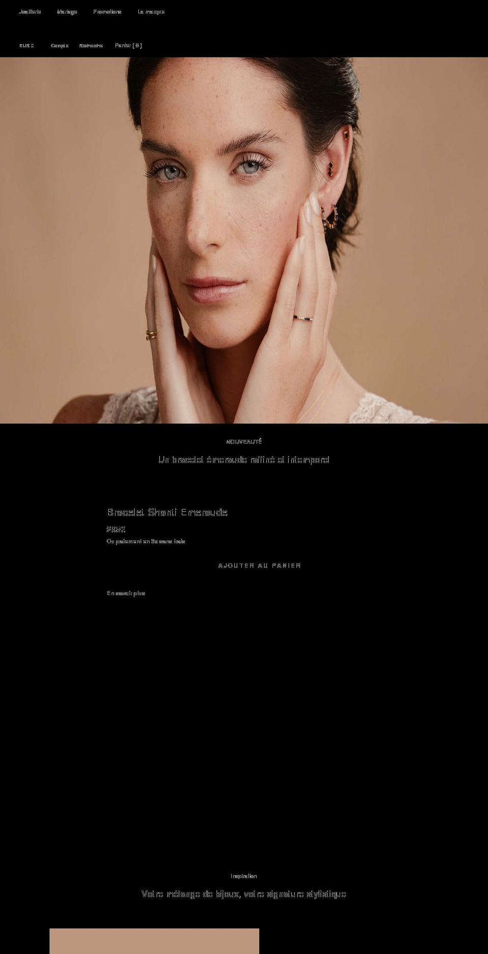 mayuri.fr shopify website screenshot
