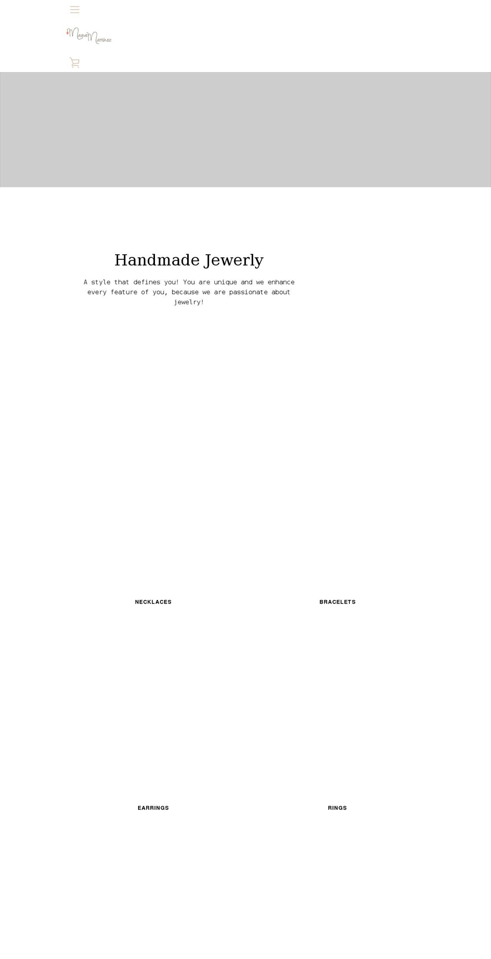 mayvemartinez.com shopify website screenshot