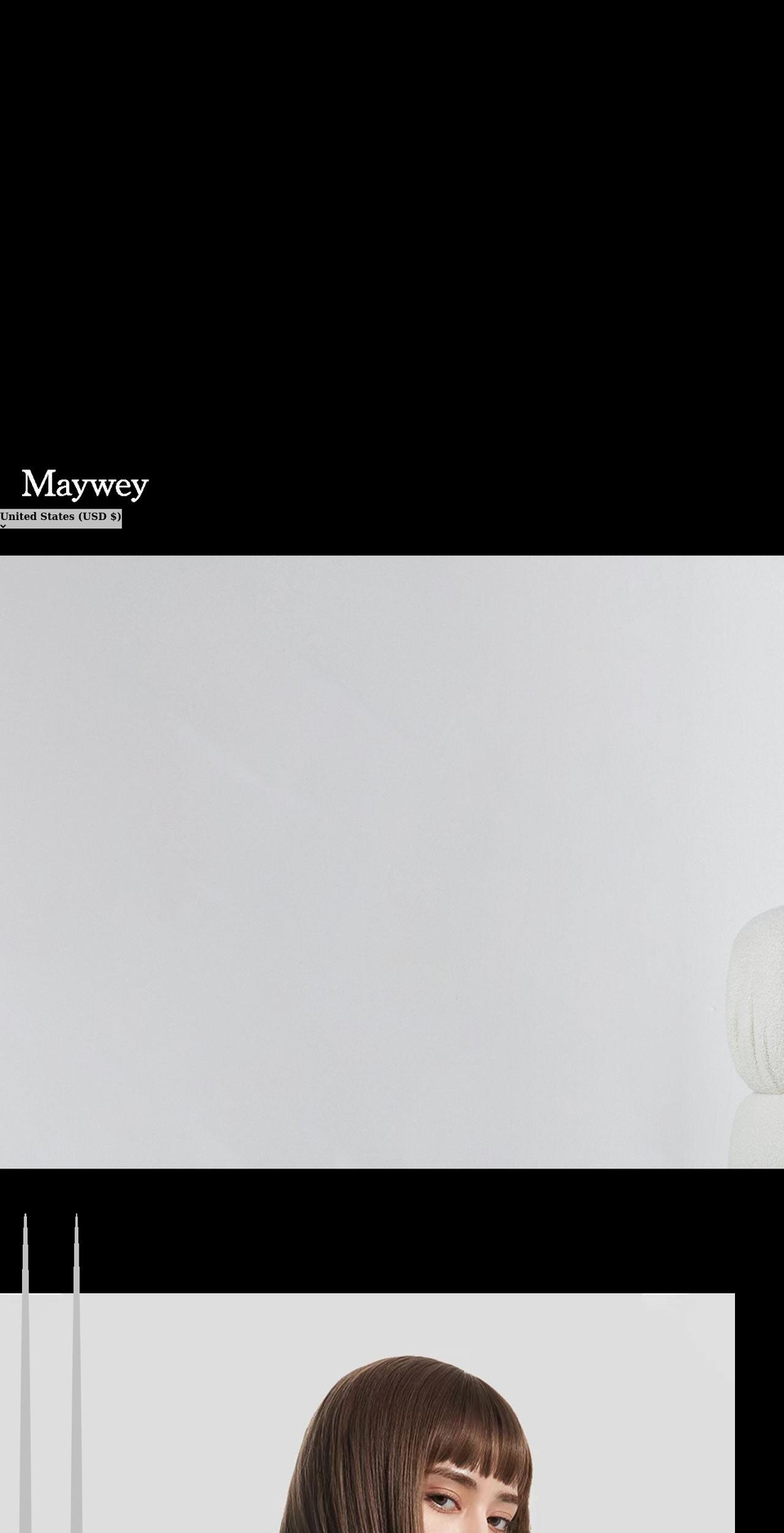maywey.com shopify website screenshot
