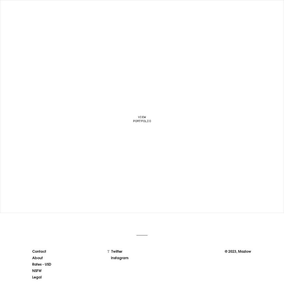 mazlow.ca shopify website screenshot