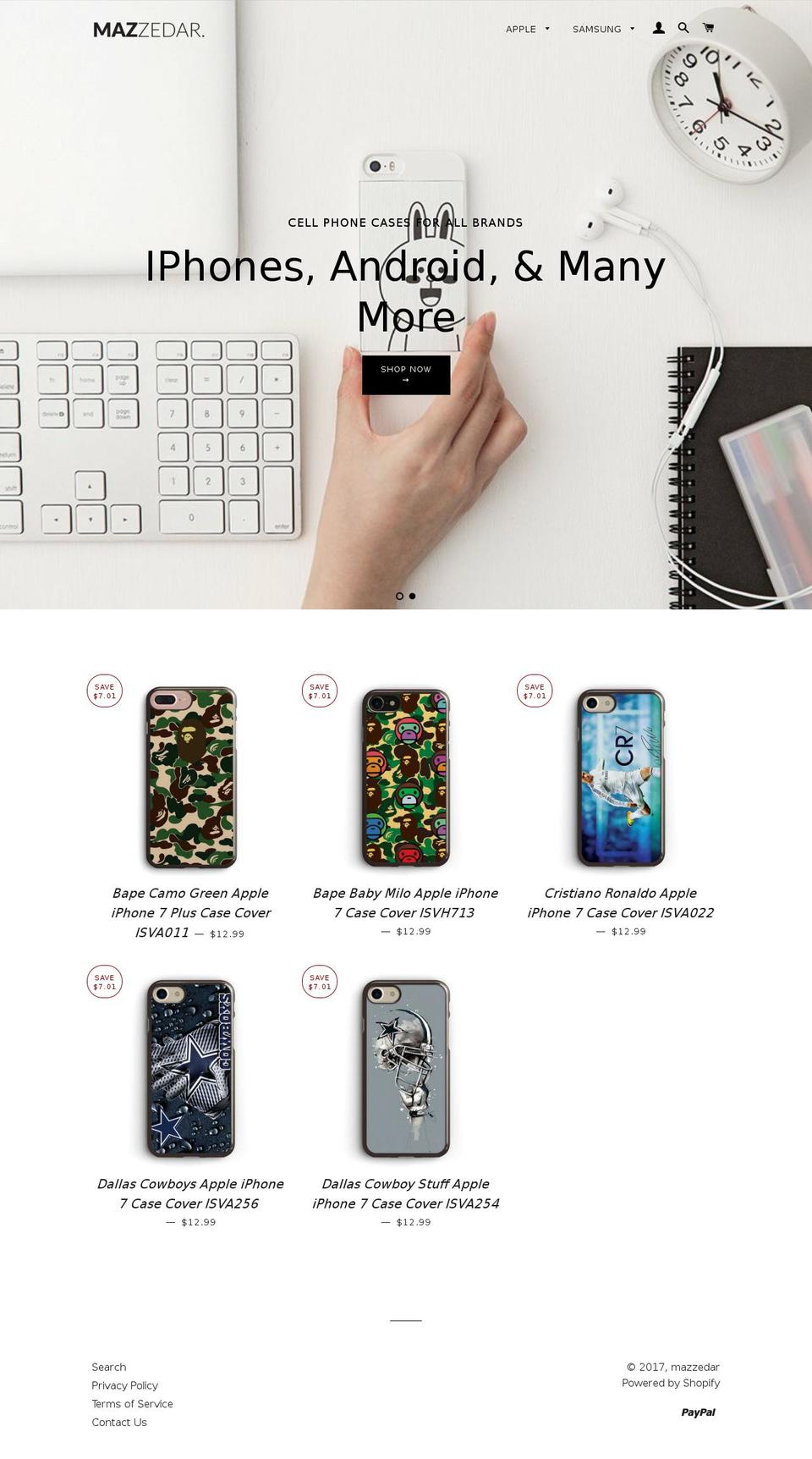 mazzedar.com shopify website screenshot