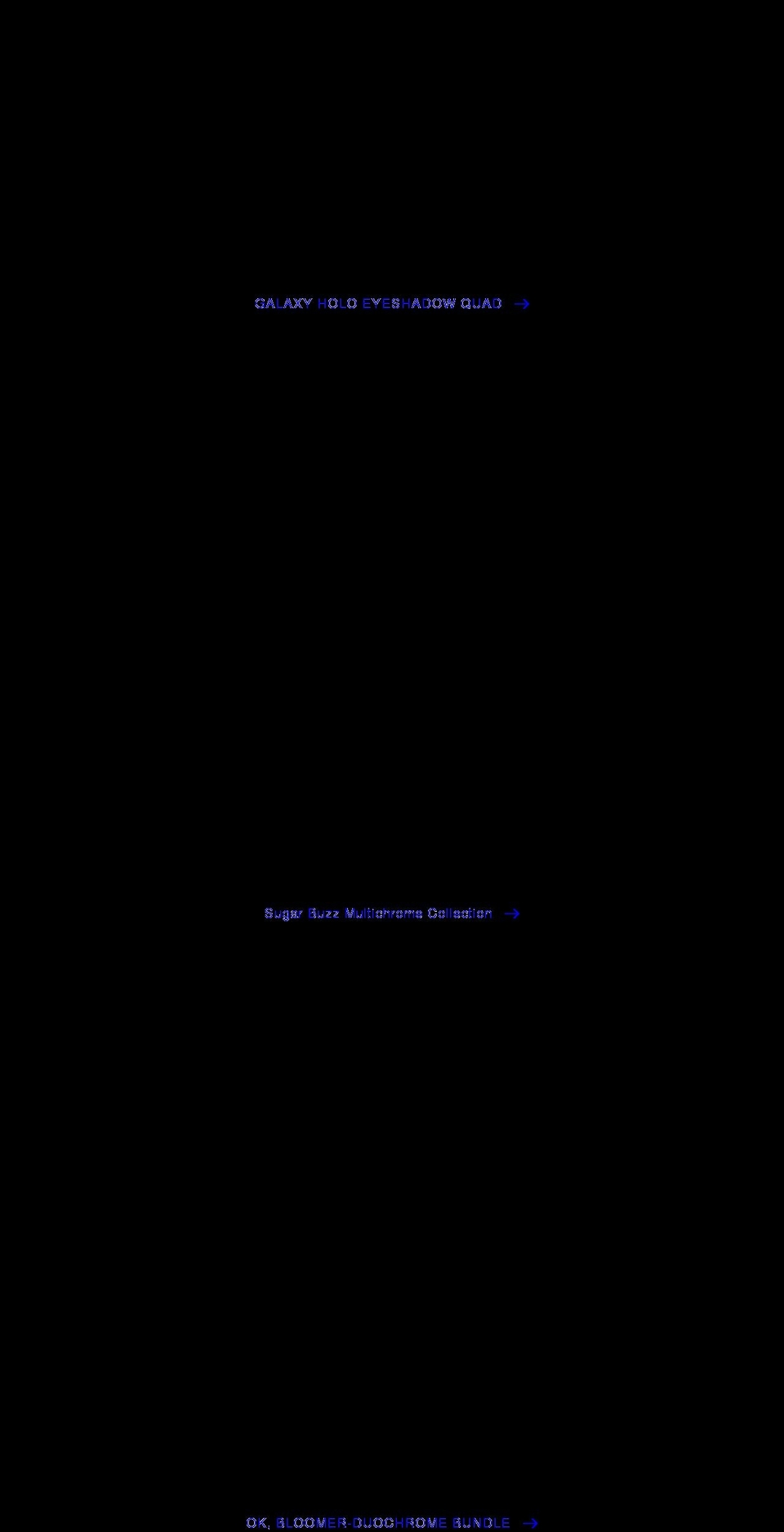 mbacosmetics.com shopify website screenshot