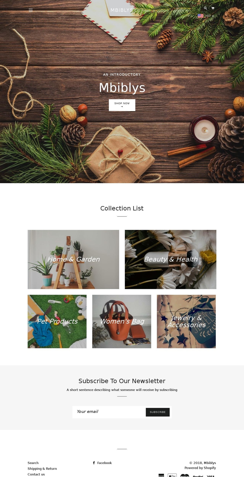 mbiblys.com shopify website screenshot