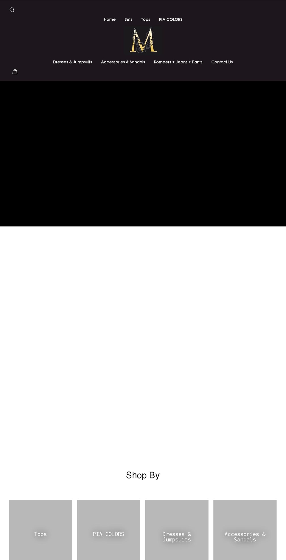 mboutiqueby.com shopify website screenshot