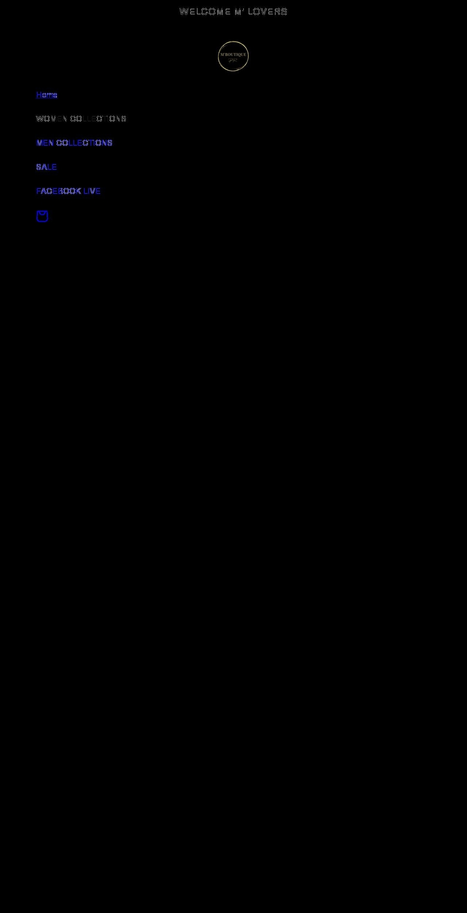 mboutiquepr.com shopify website screenshot