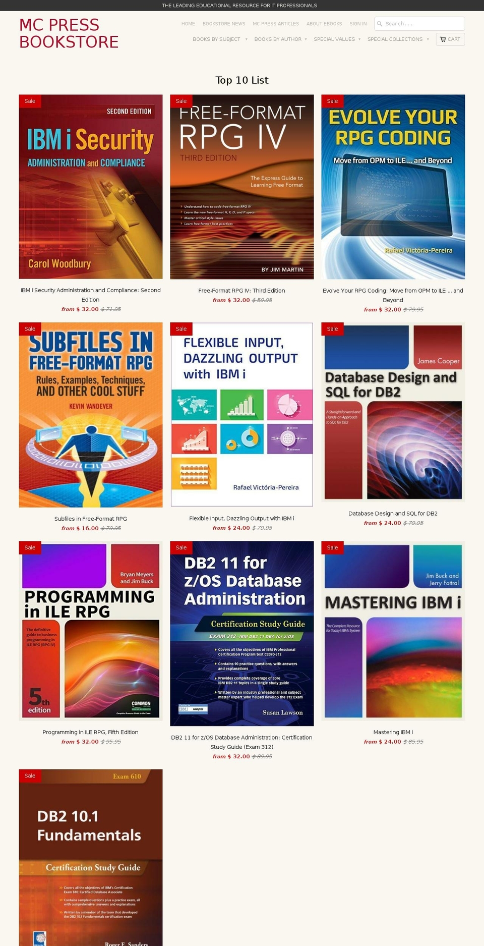 mc-store.com shopify website screenshot