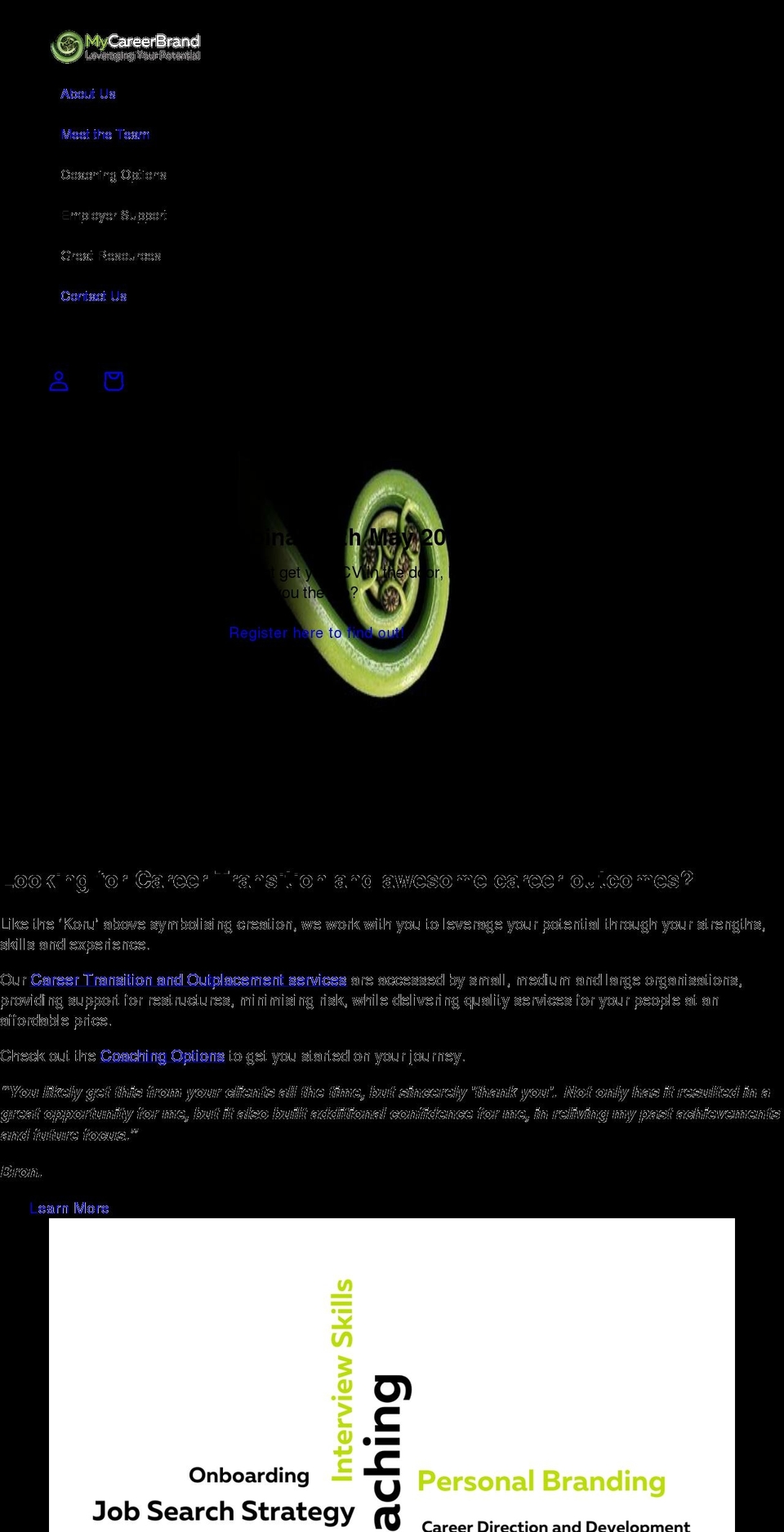 mcalpineconsulting.com shopify website screenshot