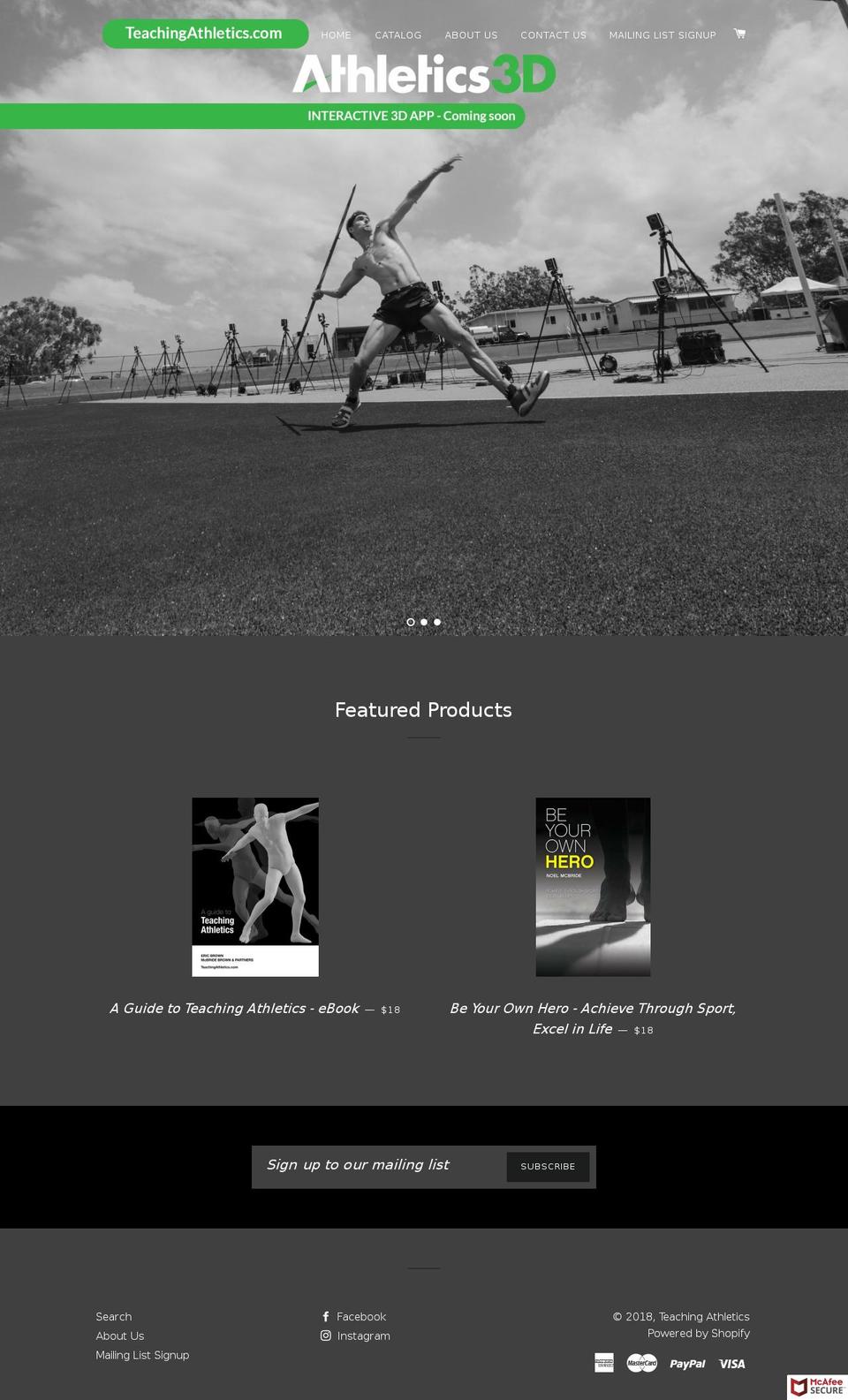 mcbridebrownandpartners.com — Shopify storefront screenshot