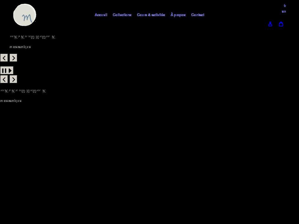 mceramique.com shopify website screenshot