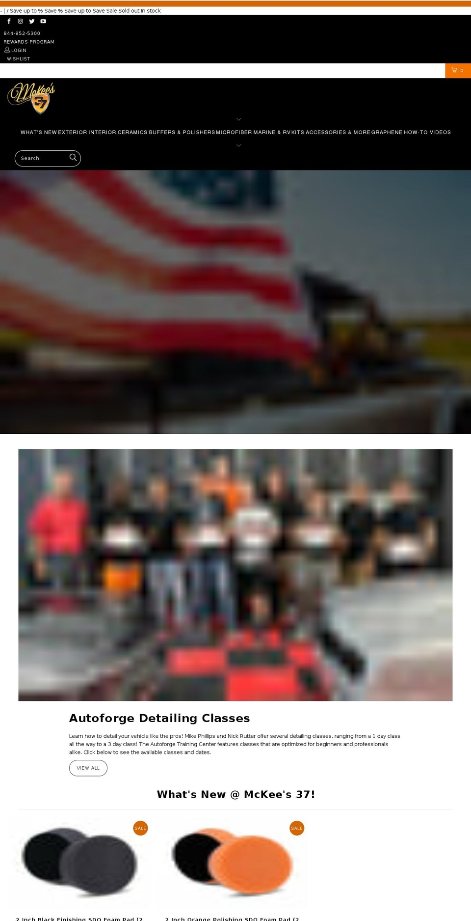 mckees37.com shopify website screenshot