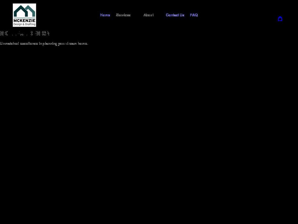 mckenziedd.com shopify website screenshot