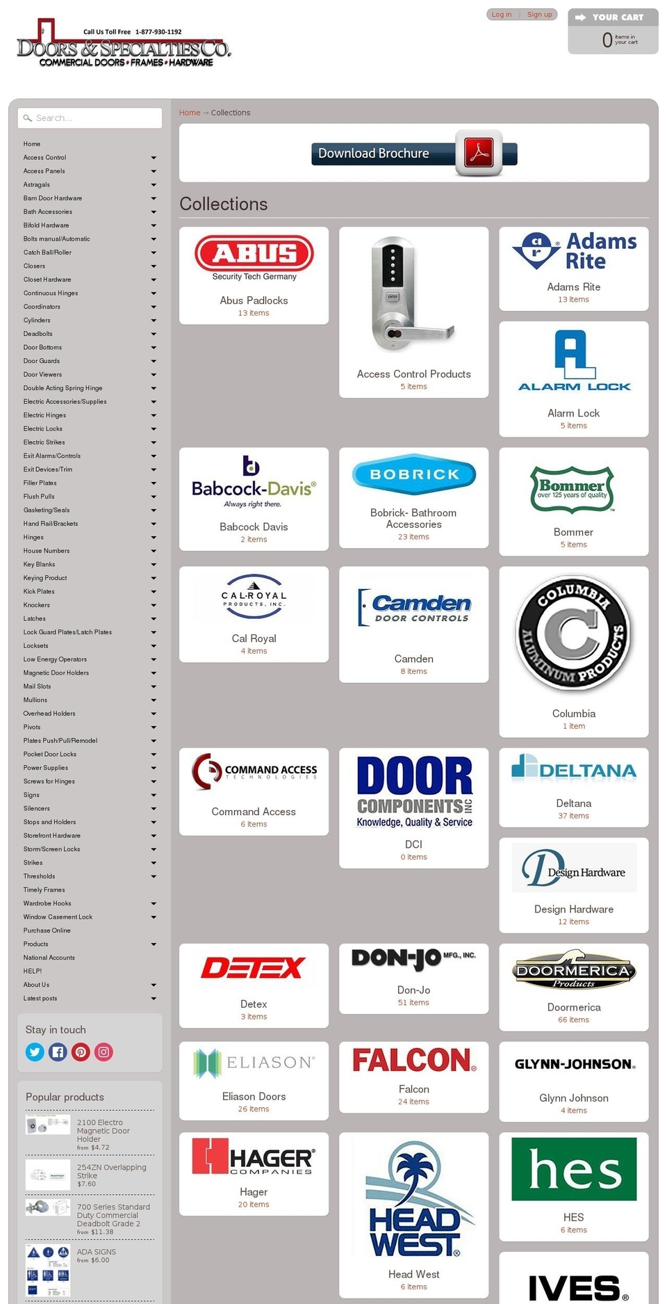 mckinneyhardware.com shopify website screenshot