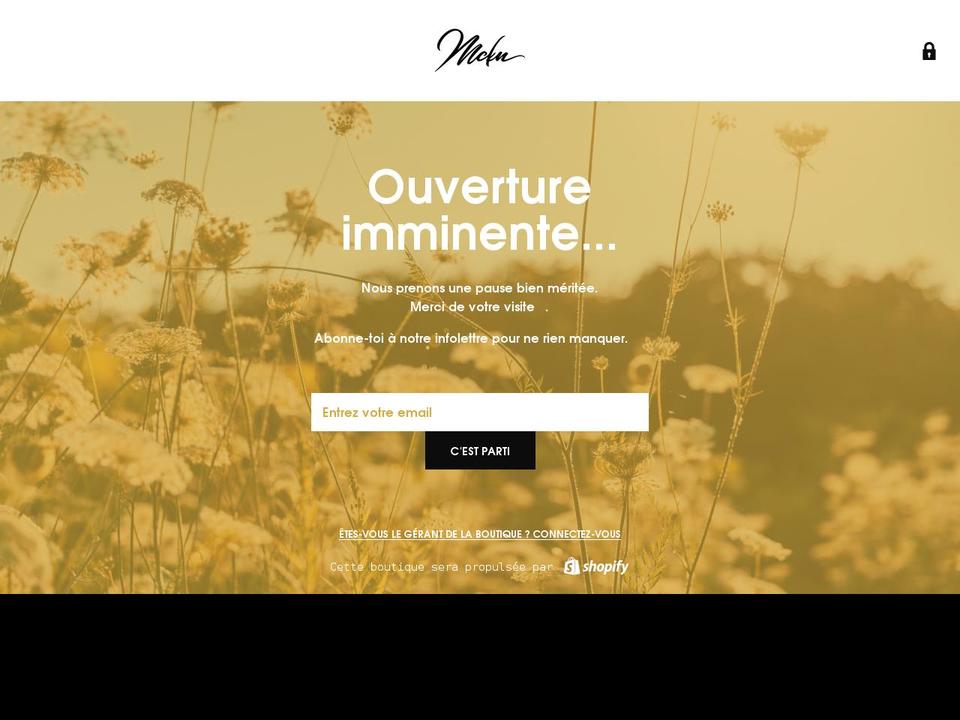 mckndesign.com shopify website screenshot