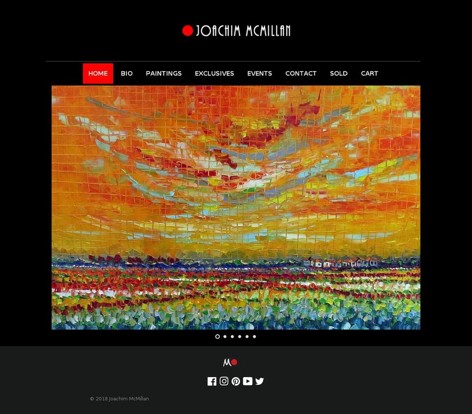 mcmillangallery.com — Shopify storefront screenshot