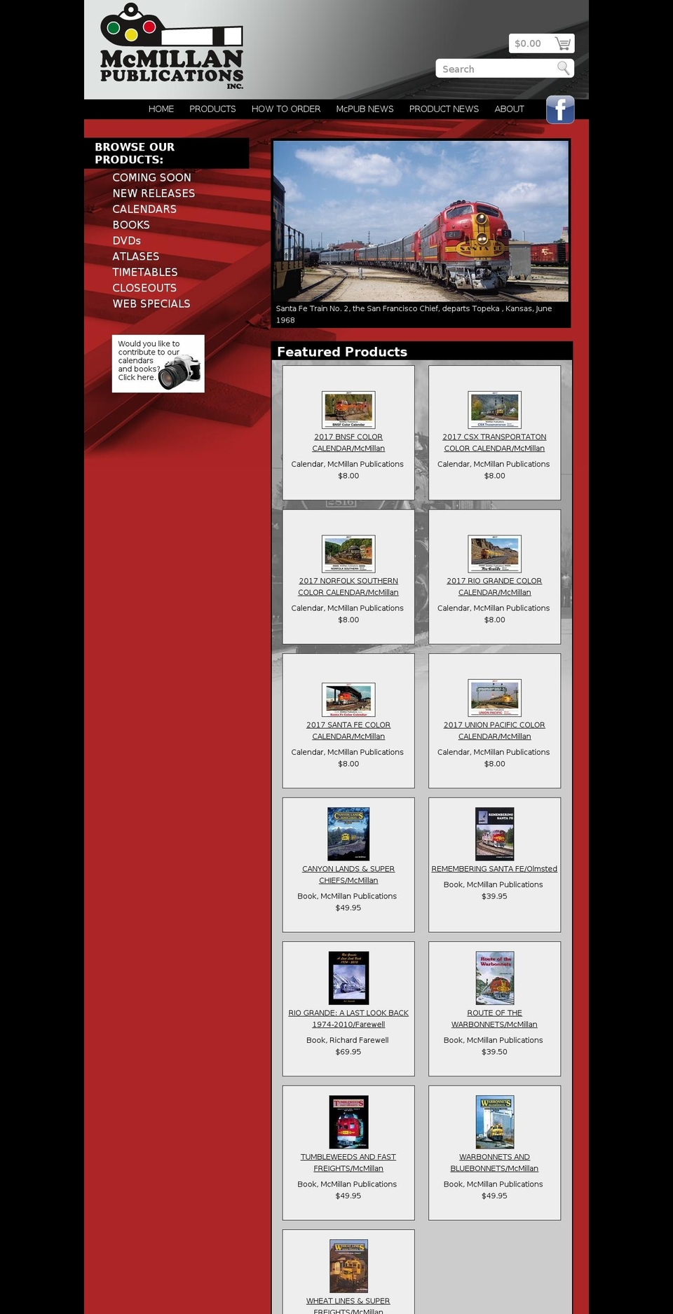 mcmillanpublications.com shopify website screenshot