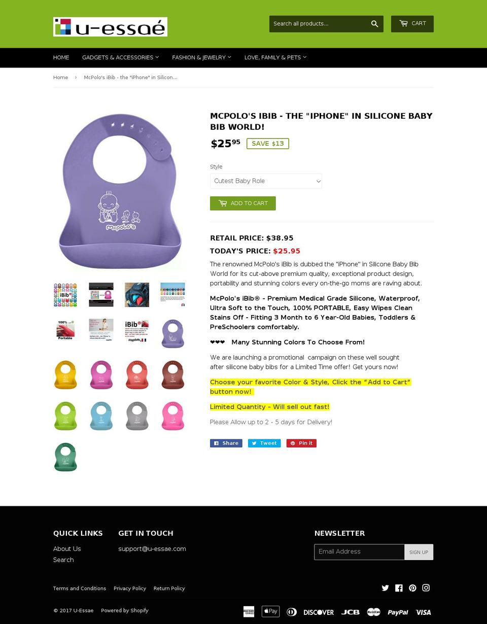 mcpolos.com shopify website screenshot
