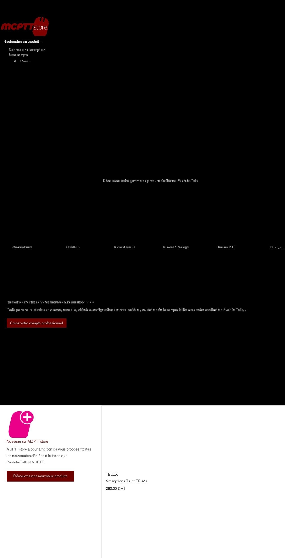 mcpttstore.com shopify website screenshot
